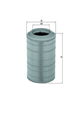 Filtru aer MAHLE LX 1789