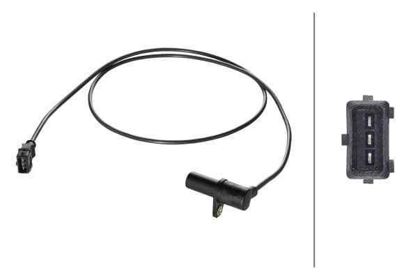 Senzor impulsuri, arbore cotit HELLA 6PU 009 146-081