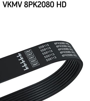 Curea transmisie cu caneluri SKF VKMV 8PK2080 HD