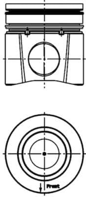 Piston KOLBENSCHMIDT 40588600