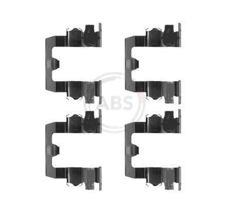 Set accesorii, placute frana ABS 1095Q