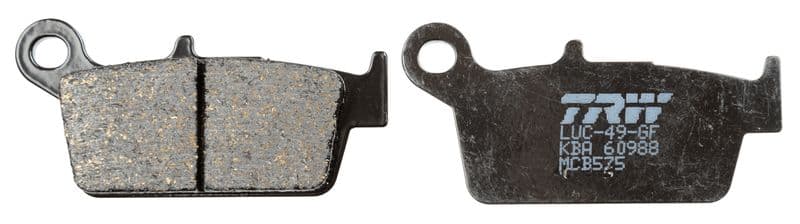 set placute frana,frana disc TRW Organic Allround MCB575