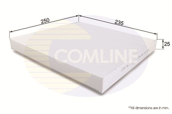 Filtru, aer habitaclu COMLINE EKF172