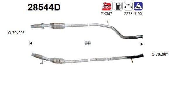 Catalizator AS-PL 28544D