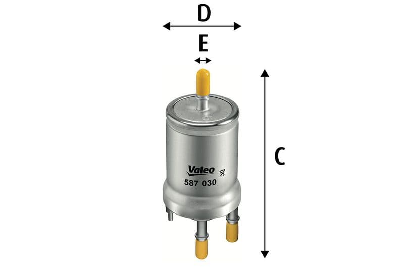 filtru combustibil VALEO 587030