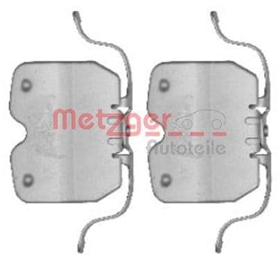 Set accesorii, placute frana METZGER AUTOTEILE 109-1759