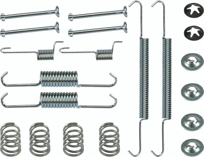 set accesorii, saboti frana parcare TRW SFK451