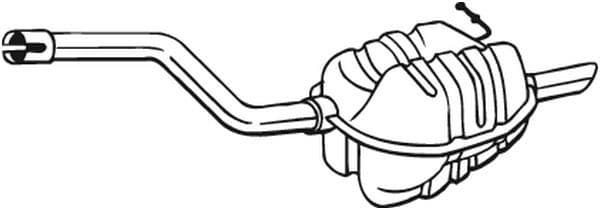 Toba esapament finala BOSAL 220-003
