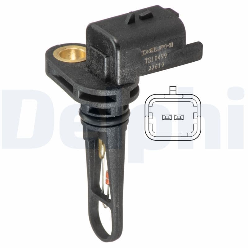 senzor,temperatura aer admisie DELPHI TS10499