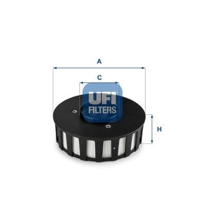 Filtru, aerisire bloc motor UFI 27.686.00