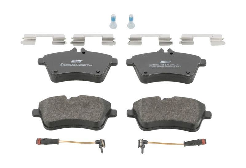 set placute frana,frana disc JURID 573230J