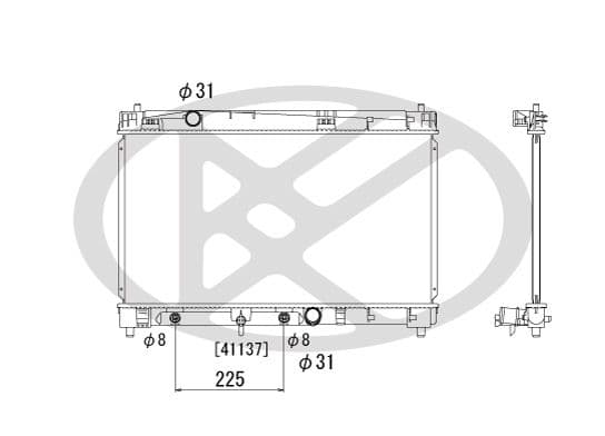 Radiator, racire motor KOYORAD PL012213