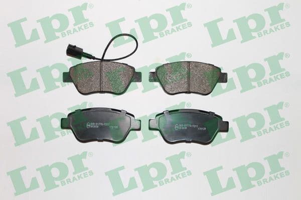 set placute frana,frana disc LPR 05P1225