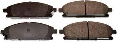 set placute frana,frana disc DENCKERMANN B111066