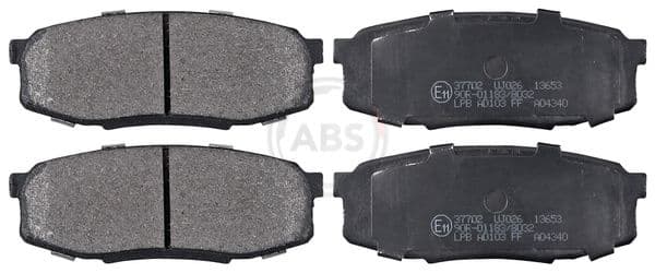 set placute frana,frana disc A.B.S. 37702