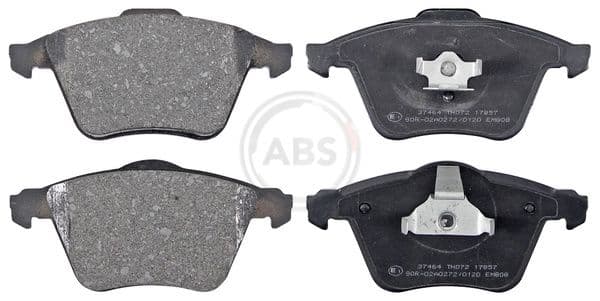 set placute frana,frana disc ABS 37464