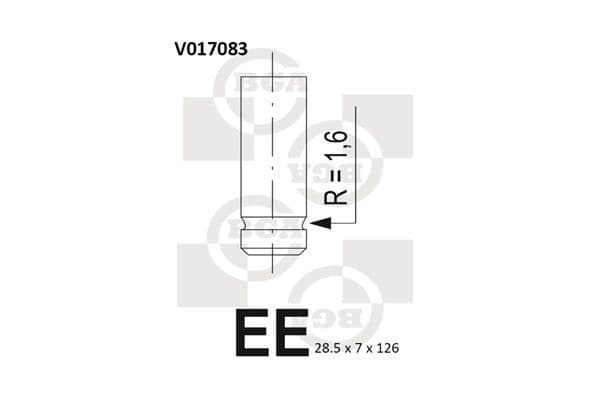 Supapa evacuare BGA V017083