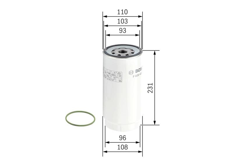filtru combustibil BOSCH F 026 402 038