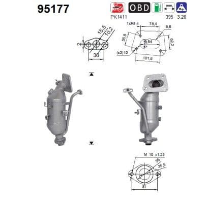 Catalizator AS-PL 95177