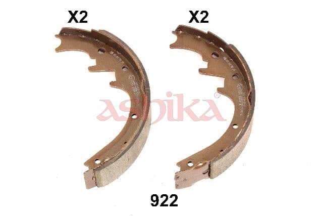 Set saboti frana ASHIKA 55-09-922