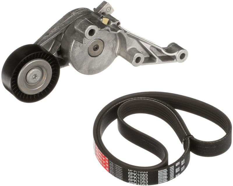 Set curea transmisie cu caneluri GATES Micro-V® K016PK1053