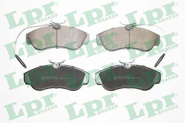 set placute frana,frana disc LPR 05P494