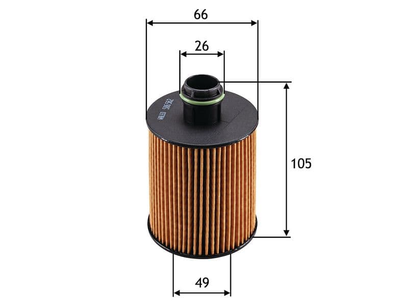 Filtru ulei VALEO 586562