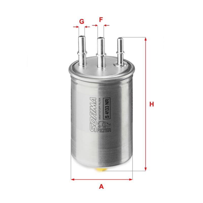filtru combustibil SOFIMA S 4133 NR