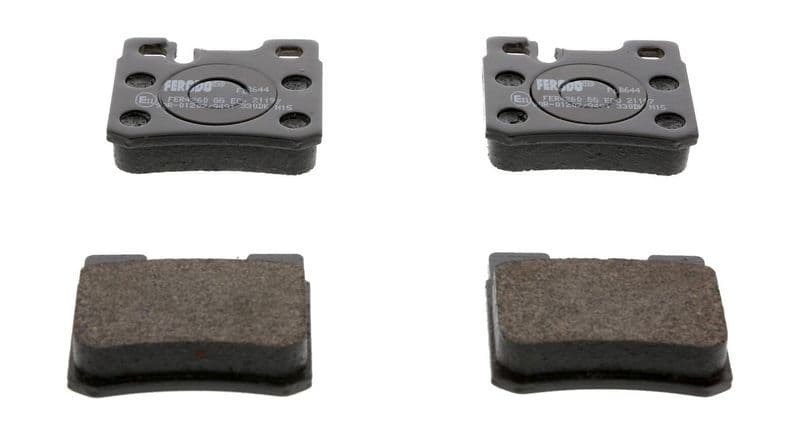 set placute frana,frana disc FERODO PREMIER ECO FRICTION FDB644