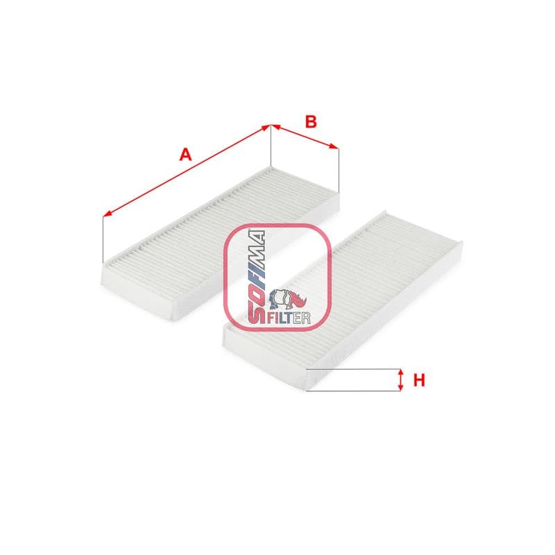 Filtru, aer habitaclu SOFIMA S 3313 C