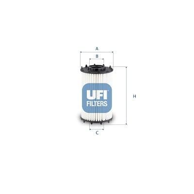 Filtru ulei UFI 25.259.00