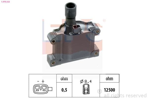 bobina de inductie EPS Made in Italy - OE Equivalent 1.970.322