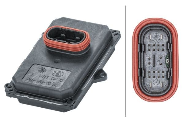 Unitate comandă, far principal HELLA 5DF 010 114-741
