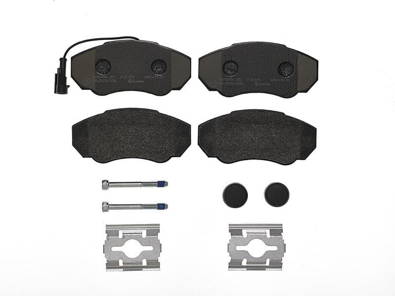 set placute frana,frana disc BREMBO PRIME LINE P 23 091