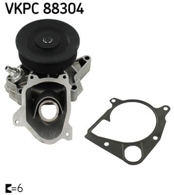 Pompă de apă, răcire motor SKF VKPC 88304