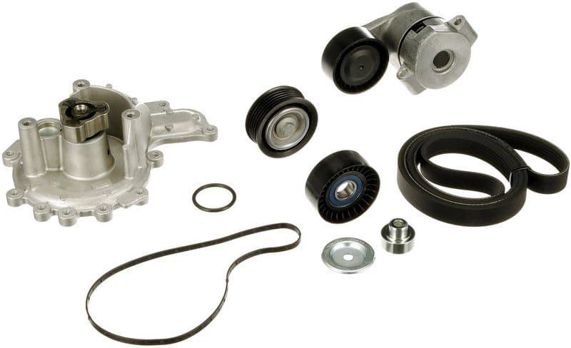 Pompa apa + Set curea transmisie cu caneluri GATES Micro-V® KP16PK1640