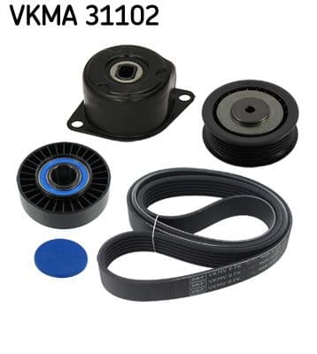 Set curea transmisie cu caneluri SKF VKMA 31102