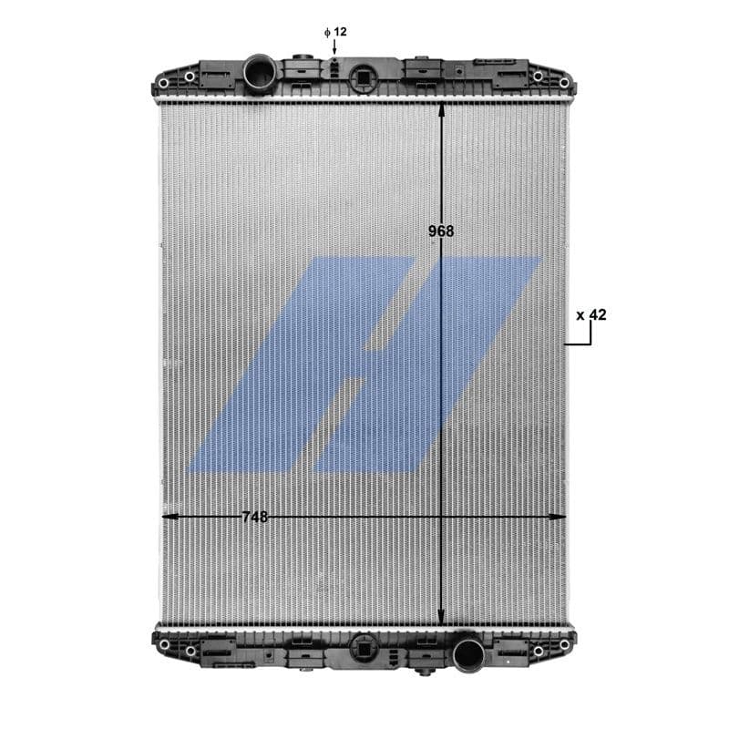 Radiator, racire motor HIGHWAY AUTOMOTIVE 11011003