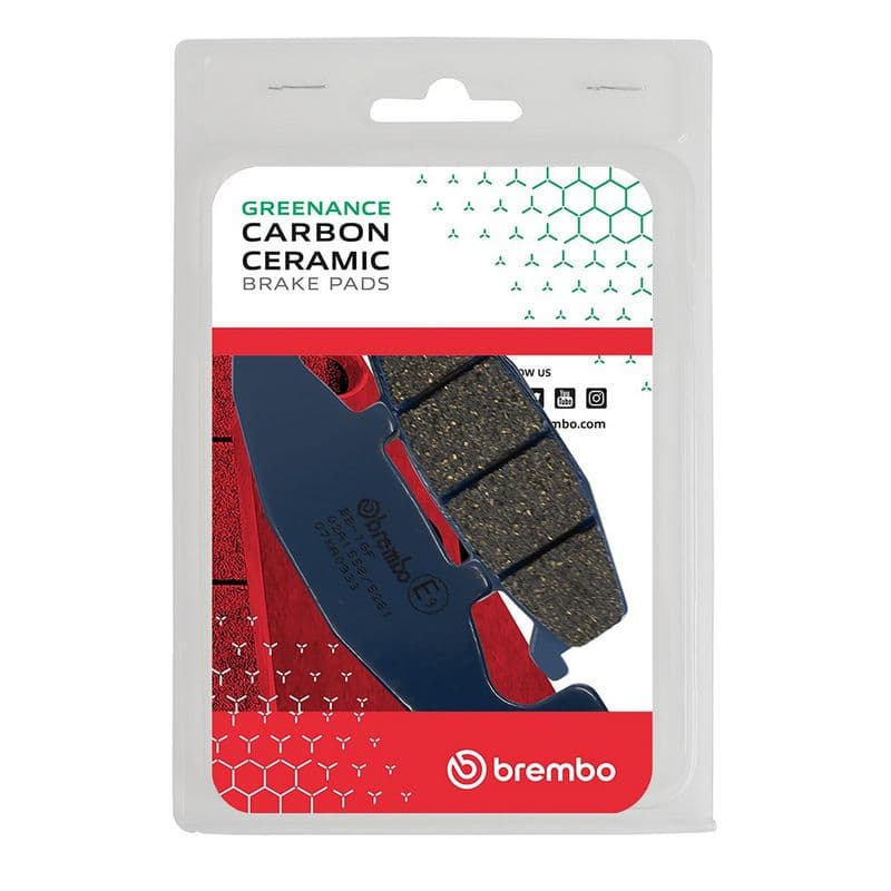 set placute frana,frana disc BREMBO PRIME - CarbonCeramic 07KA0933