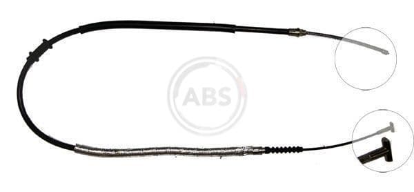 Cablu, frana de parcare ABS K13178