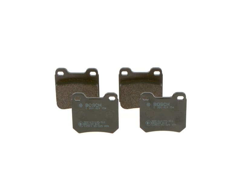 set placute frana,frana disc BOSCH 0 986 424 754