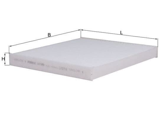 Filtru, aer habitaclu KNECHT LA 586