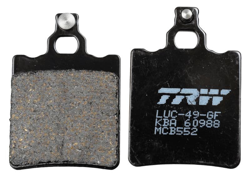 set placute frana,frana disc TRW Organic Allround MCB552