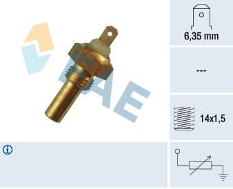 senzor,temperatura lichid de racire FAE 31290