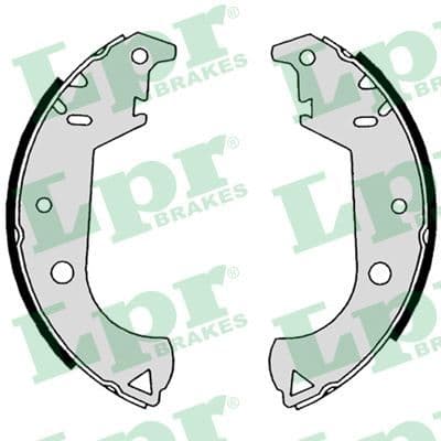 Set saboti frana LPR 08650
