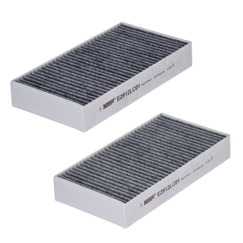 Filtru, aer habitaclu HENGST FILTER E2912LC01-2