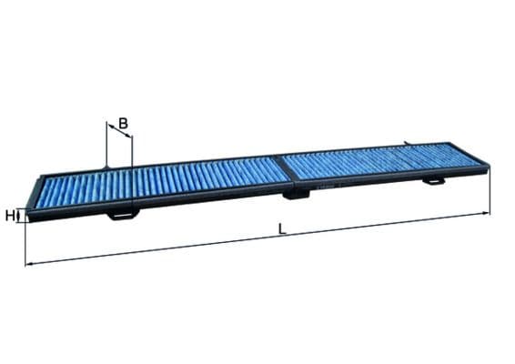 Filtru, aer habitaclu MAHLE CareMetix® LAO 248