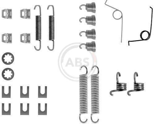 Set accesorii, sabot de frana ABS 0545Q