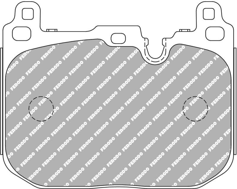 set placute frana,frana disc FERODO FCP4611Z