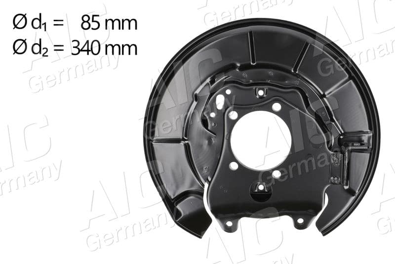 protectie stropire,disc frana AIC Calitatea originală 58275